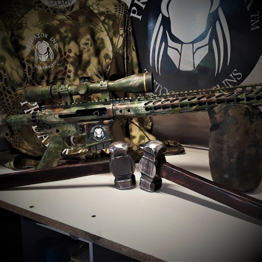 Predator INK Gun Camo, Firearm Refinishing